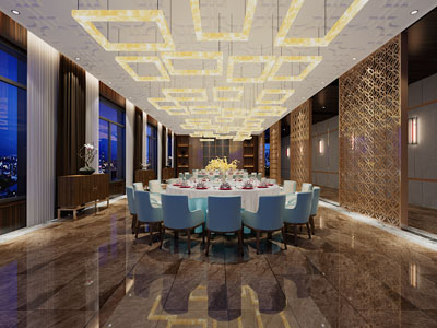 新中式酒店宴客厅