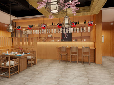 日式饭店餐馆料理店