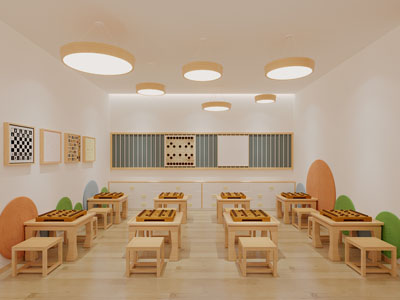 日式围棋馆、棋牌室