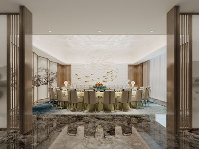 中式酒店包厢包间