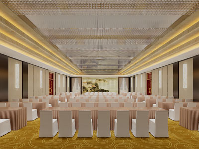 新中式会议室