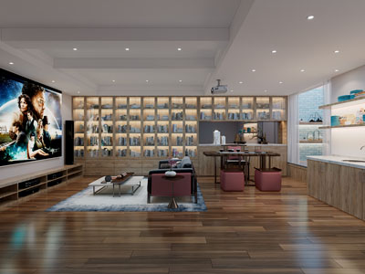 新中式影音室、视听室