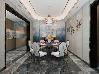 新中式酒店包厢包间