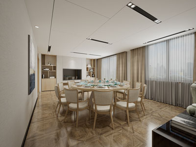 现代酒店包厢包间