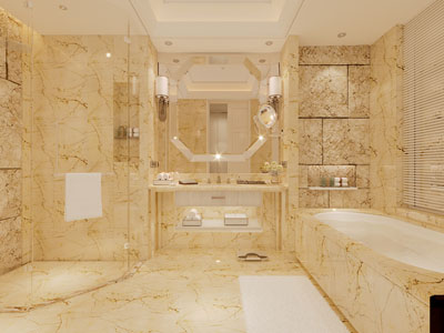 现代酒店卫浴间