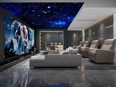 现代影音室、视听室