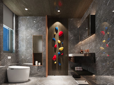 后现代卫浴间、洗手间