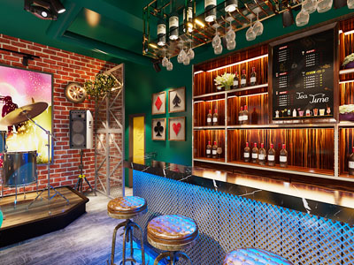 工业loft复古酒吧