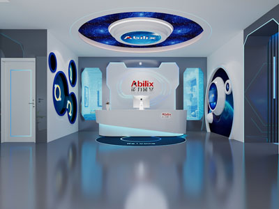 后现代大堂前台接待区