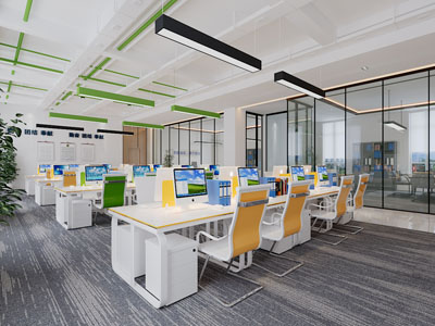 现代公共办公区