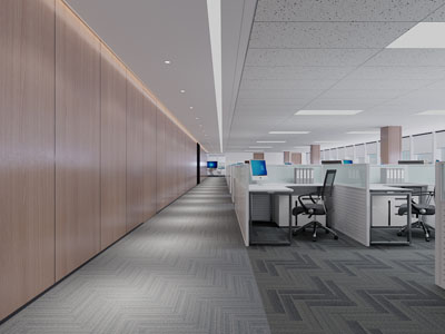 现代公共办公区
