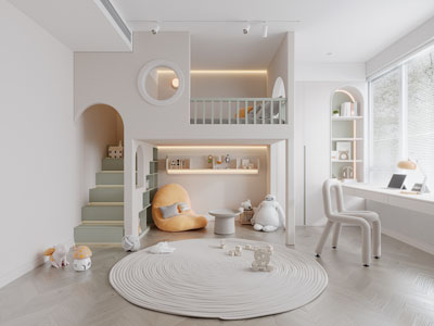 现代卧室儿童房