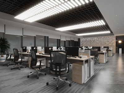 现代公共办公区