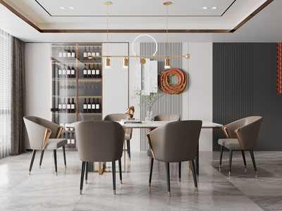 现代轻奢餐厅