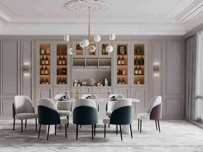 现代轻奢餐厅