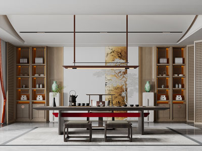 新中式书房