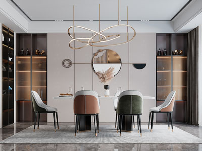 现代轻奢餐厅