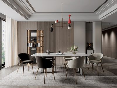现代轻奢餐厅