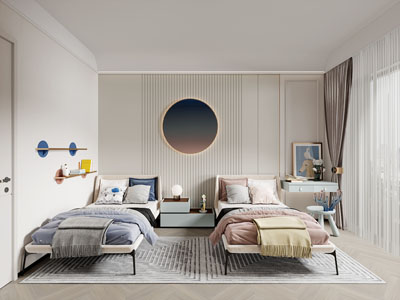 现代卧室儿童房