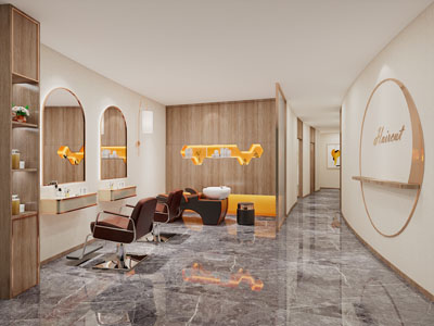 现代美容美发店