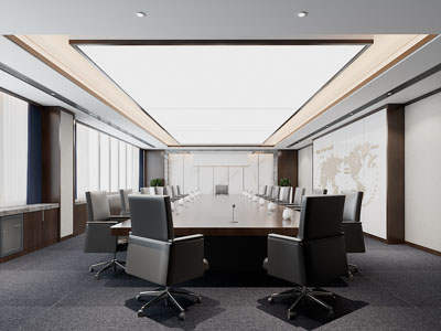 现代会议室