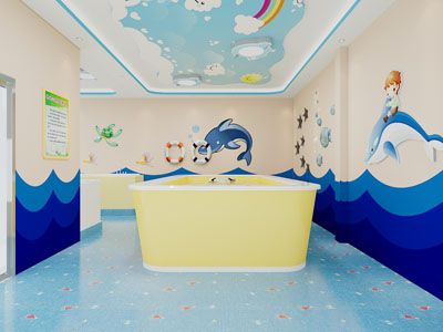现代婴儿游泳馆