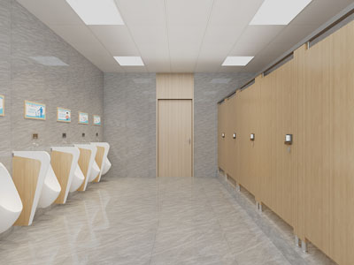 现代公共卫生间