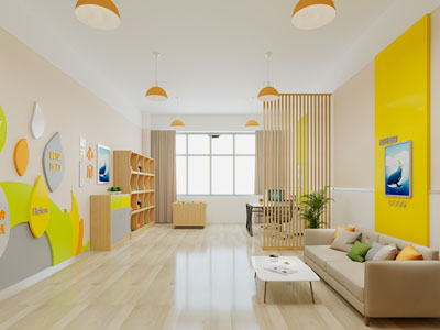 现代心理咨询理疗室