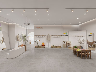 现代服装专卖店