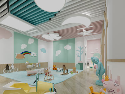 现代幼儿园活动教室