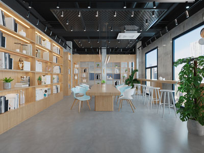 北欧图书馆、阅览室、书吧