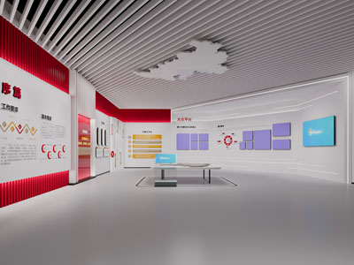 现代企业文化宣传展厅展览