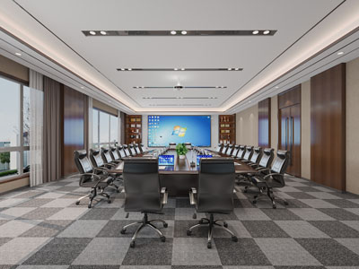 现代会议室报告厅