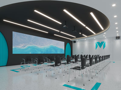 现代会议室报告厅