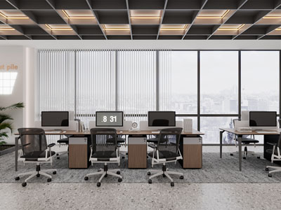 现代公共办公区