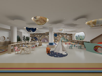 北欧幼儿园活动教室