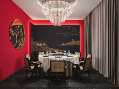 新中式酒店包厢包间