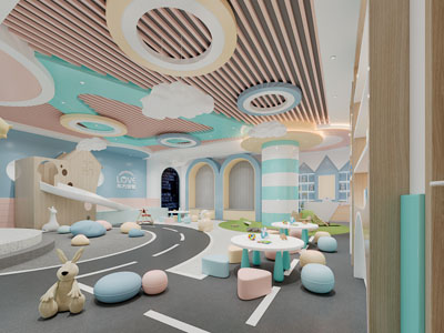 北欧幼儿园活动教室