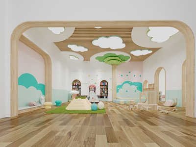 北欧幼儿园活动教室
