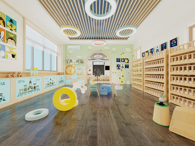 北欧幼儿园活动教室