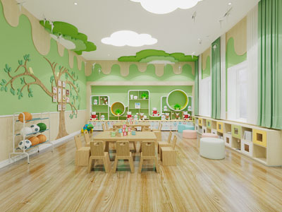 北欧幼儿园活动教室