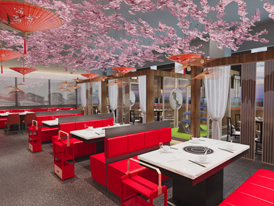 新中式饭店餐馆火锅店