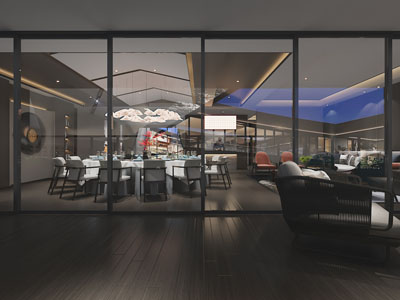 新中式酒店包厢包间