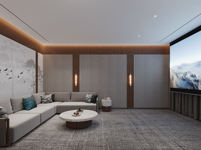 新中式影音室、视听室