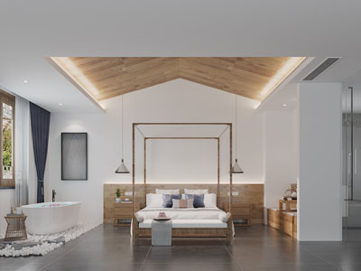 新中式民宿客房