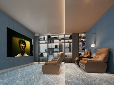 现代影音室、视听室