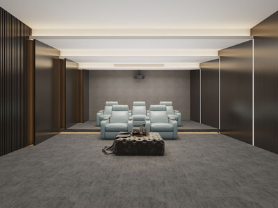 后现代视听室、影音室