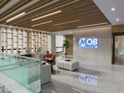 现代公司接待区