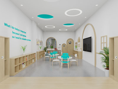 北欧幼儿园活动教室