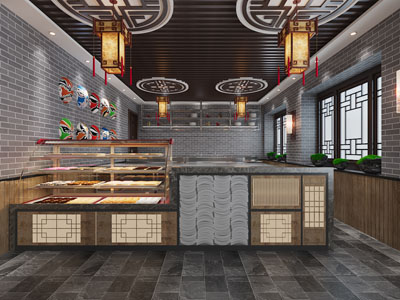 新中式糕点甜品店